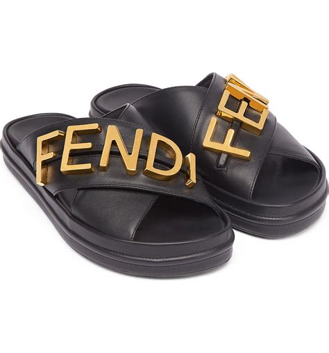 fendi slides colorful|Fendi slides for women.